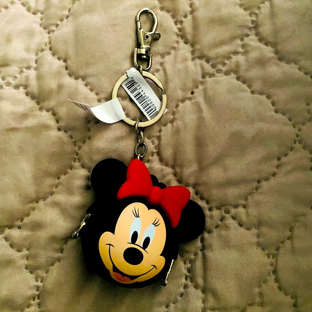 Mini Mouse pouch Disneyland Keychain
